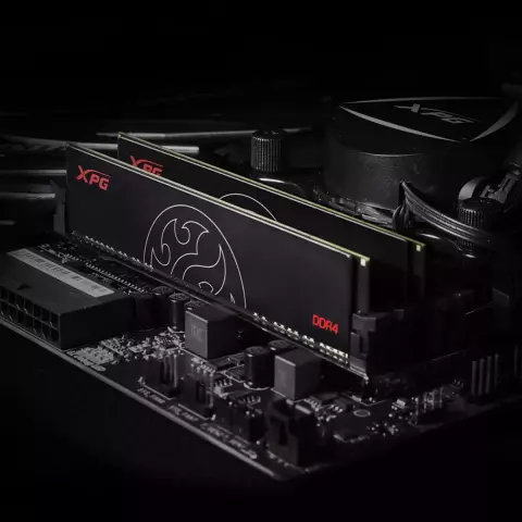 رم دسکتاپ (16GB*1) 16 گیگابایت DDR4 تک کاناله 3200 مگاهرتز Adata مدل XPG Hunter DDR4 3200MHz