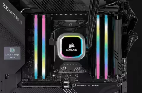 رم دسکتاپ (8GB*2) 16 گیگابایت Corsair مدل VENGEANCE RGB PRO SL DDR4 3200MHz