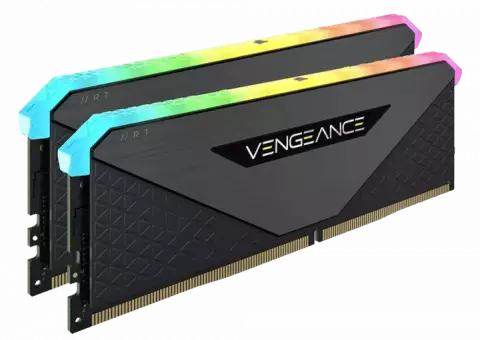 رم دسکتاپ (8GB*2) 16 گیگابایت Corsair مدل VENGEANCE RGB RT DDR4 3200MHz