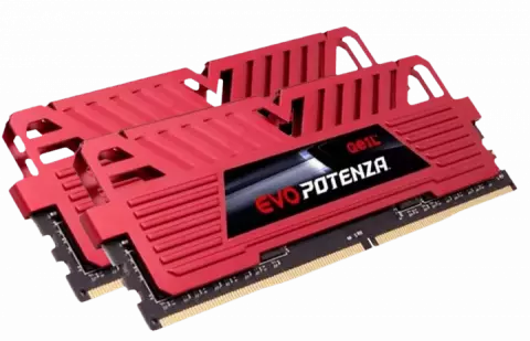 رم دسکتاپ (8GB*2) 16 گیگابایت Geil مدل EVO Potenza DDR4 3000MHz