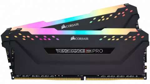 رم دسکتاپ (16GB*2) 32 گیگابایت Corsair مدل VENGEANCE RGB PRO DDR4 3200MHz