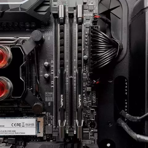 رم دسکتاپ 64 گیگابایت DDR4 دو کاناله 3600 مگاهرتز Patriot مدل Viper Steel DDR4 3600MHz