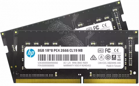 رم لپ تاپ 16 گیگابایت DDR4 تک کاناله (2400) 2666 مگاهرتز HP مدل S1