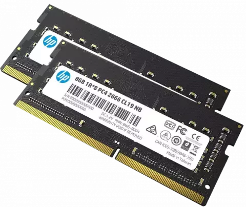 رم لپ تاپ 16 گیگابایت DDR4 تک کاناله (2400) 2666 مگاهرتز HP مدل S1
