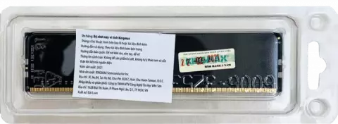 رم دسکتاپ (4GB*1) 4 گیگابایت KINGMAX مدل GLAF62F-D8 DDR4 2666(2400)MHz
