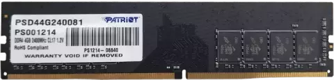 رم کامپیوتر 4گیگابایت مارک Patriot مدل PSD44G240081