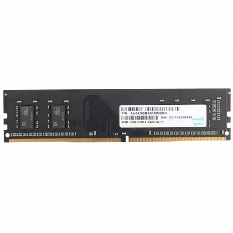 رم 4گیگابایت DDR4 مارک Apacer مدل AU04GGB24CEWBGH