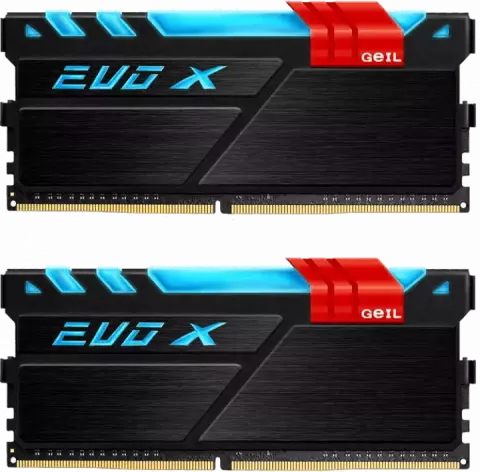 رم 16 گیگابایت DDR4 مارک Geil مدل EVO X GEX416GB3200C16DC 