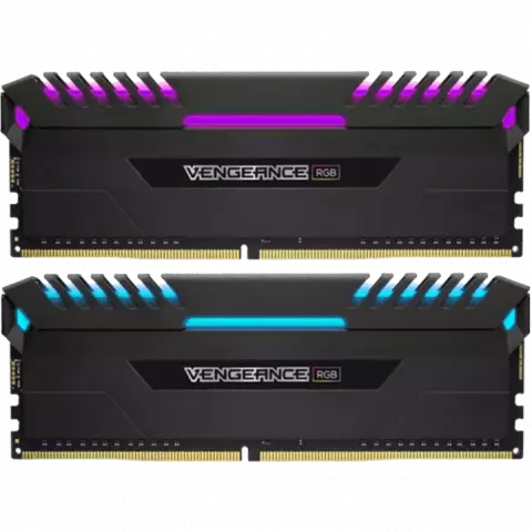 رم کامپیوتر 16گیگابایت مارک Corsair مدل VENGEANCE RGB CMR16GX4M2K4266C19