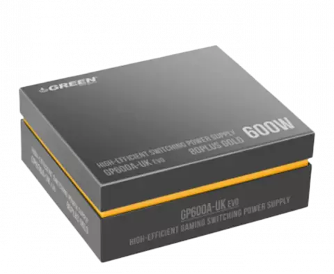 پاور 600 وات Green مدل GP600A-UK EVO 80Plus Gold