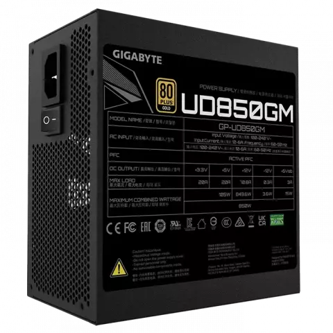 پاور 850 وات Gigabyte مدل GP-UD850GM 80Plus Gold