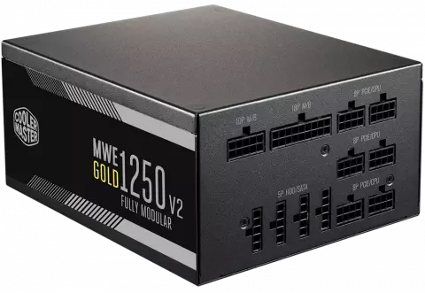 پاور 1250 وات Cooler Master مدل V2 Full Modular MWE Gold 1250