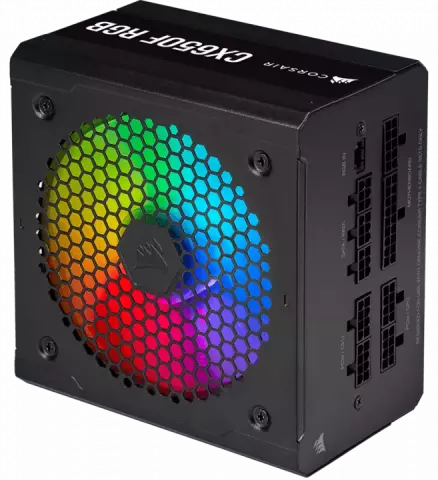 پاور 650 وات Corsair مدل CX650F RGB 80Plus Bronze