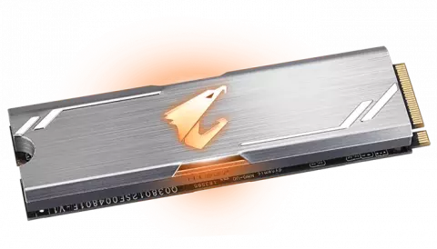 حافظه SSD اینترنال 512 گیگابایت Gigabyte مدل AORUS RGB NVMe M.2