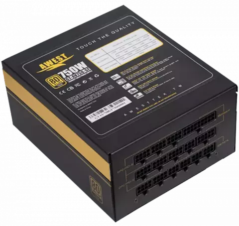 پاور 750 وات AWEST مدل GT-AV750-GF 80Plus Gold