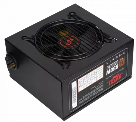 پاور 650 وات AWEST مدل GT-AV650-PB 80Plus Bronze
