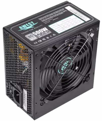 پاور 500 وات AWEST مدل GT-AV500-BW 80Plus Standard