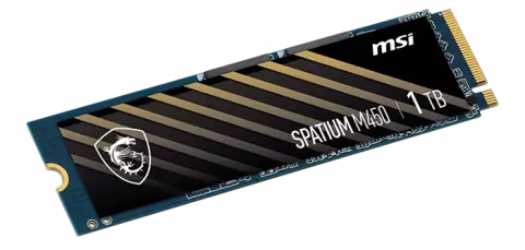 حافظه SSD اینترنال 1 ترابایت MSI مدل SPATIUM M450 NVME M.2