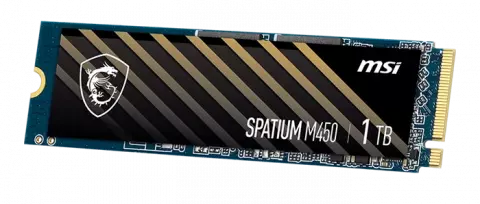 حافظه SSD اینترنال 1 ترابایت MSI مدل SPATIUM M450 NVME M.2
