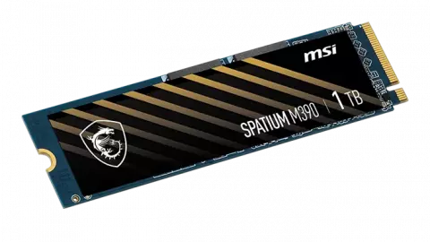 حافظه SSD اینترنال 1 ترابایت MSI مدل SPATIUM M390 NVME M.2