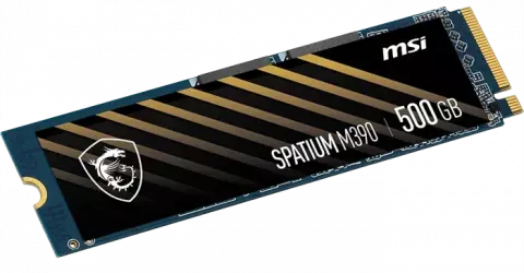 حافظه SSD اینترنال 500 گیگابایت MSI مدل SPATIUM M390 NVME M.2