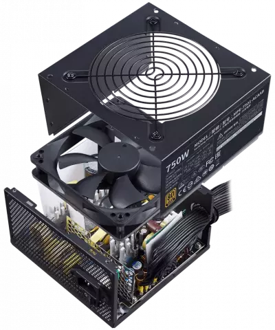 پاور 750 وات Cooler Master مدل  MWE 750 BRONZE V2