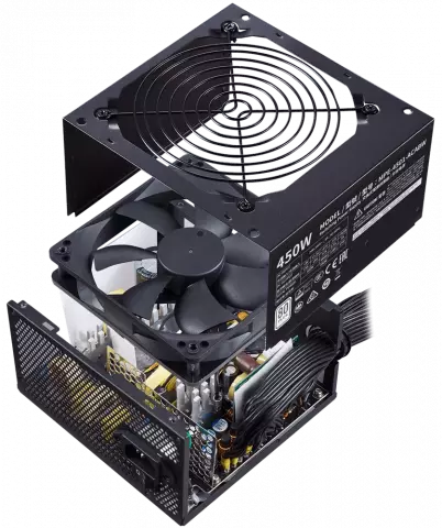 پاور 450 وات Cooler Master مدل  MWE 450 WHITE 230V V2