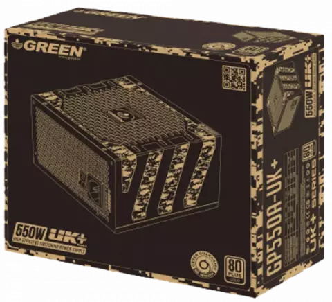 پاور 550 وات Green مدل GP550A-UK 80Plus Gold