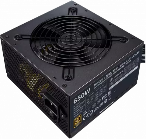 پاور 650 وات Cooler Master مدل MWE BRONZE 650 V2