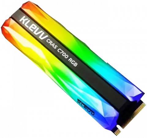 حافظه SSD اینترنال 960 گیگابایت KLEVV مدل CRAS C700 RGB NVMe M.2