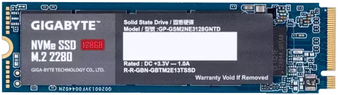 حافظه SSD اینترنال 128 گیگابایت GIGABYTE مدل GP-GSM2NE3128GNTD NVMe M.2