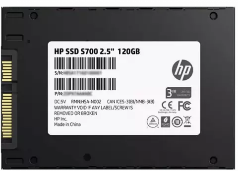 حافظه SSD اینترنال 120 گیگابایت HP مدل S700