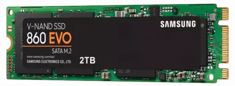 حافظه SSD اینترنال 2 ترابایت Samsung مدل  860 EVO M.2