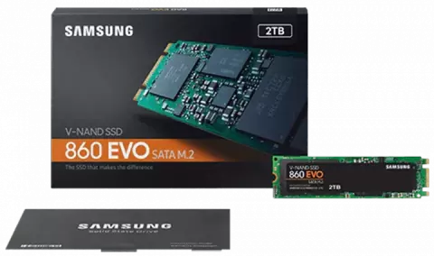 حافظه SSD اینترنال 2 ترابایت Samsung مدل  860 EVO M.2