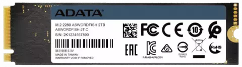حافظه SSD اینترنال 250 گیگابایت Adata مدل  SWORDFISH NVMe M.2