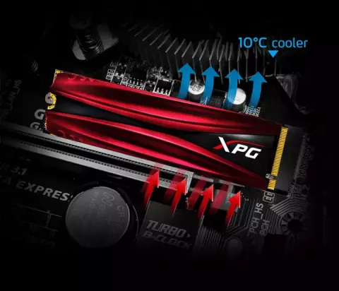 حافظه SSD اینترنال 512 گیگابایت Adata مدل XPG GAMMIX S11 PRO NVME M.2
