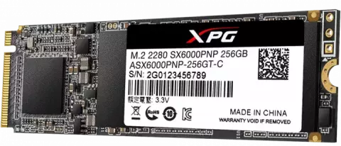حافظه SSD اینترنال 256 گیگابایت Adata مدل XPG SX6000 PRO NVME M.2