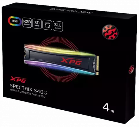 حافظه SSD اینترنال 256 گیگابایت Adata مدل XPG SPECTRIX S40G NVME M.2
