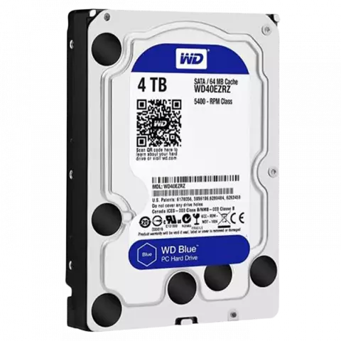 هارد اینترنال 4 ترابایت WD مدل Blue WD40EZAX