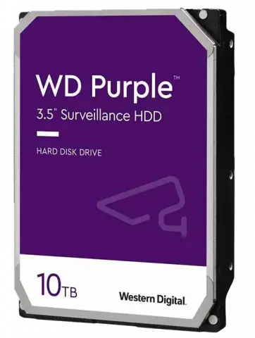 هارد اینترنال 10 ترابایت WD مدل Purple Surveillance WD102PURX 