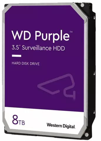 هارد اینترنال 8 ترابایت WD مدل Purple Surveillance WD82PURX 