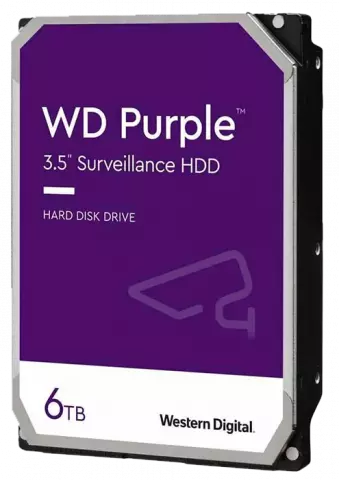 هارد اینترنال 6 ترابایت WD مدل Purple Surveillance WD62PURX 