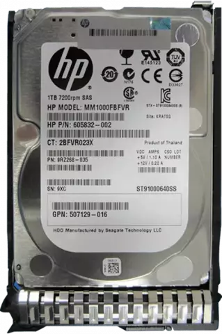 هارد اینترنال 1 ترابایت HP مدل MM1000FBFVR