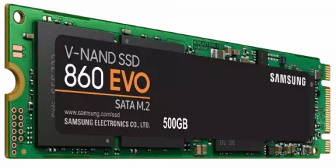حافظه SSD اینترنال 500 گیگابایت Samsung مدل  860 EVO M.2