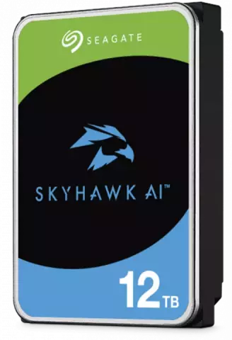 هارد اینترنال 12 ترابایت Seagate مدل SkyHawk AI Surveillance ST12000VE001 