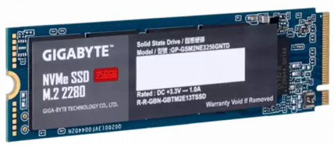 حافظه SSD اینترنال 256 گیگابایت Gigabyte مدل GP-GSM2NE3256GNTD NVMe M.2