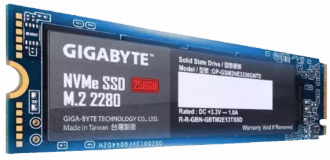 حافظه SSD اینترنال 256 گیگابایت Gigabyte مدل GP-GSM2NE3256GNTD NVMe M.2