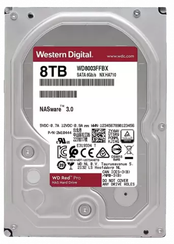 هارد اینترنال 8 ترابایت WD مدل Red Pro WD8003FFBX 