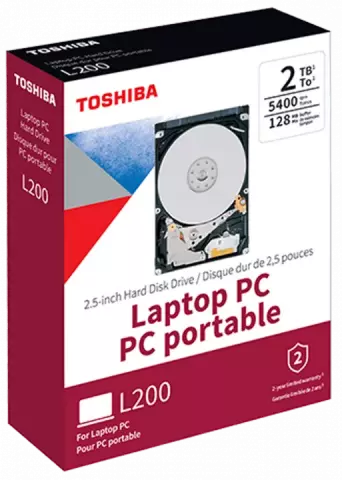 هارد لپ تاپ 2 ترابایت TOSHIBA مدل L200 HDWL120