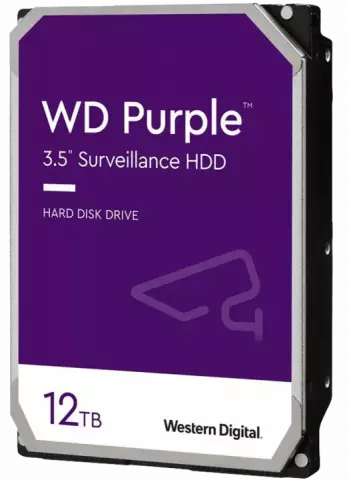 هارد اینترنال 12 ترابایت WD مدل SURVEILLANCE PURPLE WD121PURZ